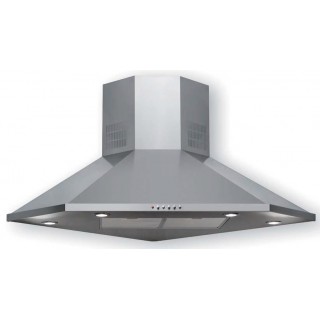 Hota de colt NTAIR KA142 90 x 90 cm, putere de absorbtie 645 mc/h, inox