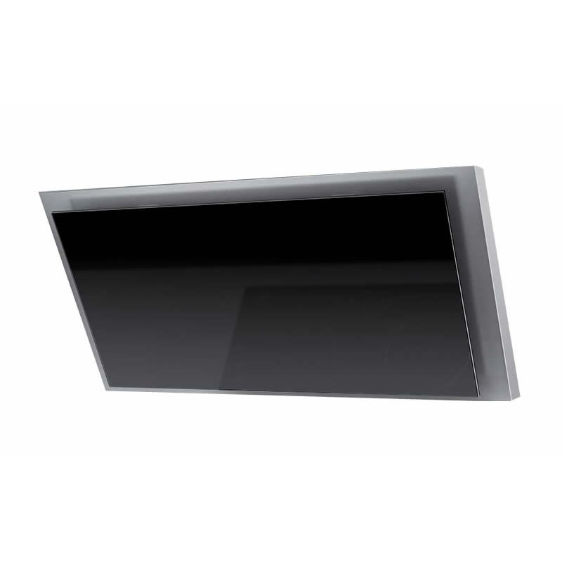 Hota de perete Airforce F162 Black 80 cm, putere de absorbtie 650 mc/h, Sticla neagra / Inox