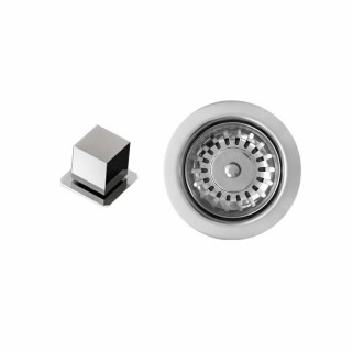 Valva automata Elleci ASP17000, o cuva, buton rotativ, finisaj inox