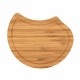 Tocator din lemn Elleci ATL02300, diametru 435 mm