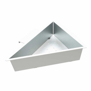 Strecuratoare inox Elleci Easy Corner AVI03307, 400 x 284 x 80 mm
