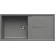 Chiuveta granit Elleci Unico 480, Cemento G48, 1000 x 500 mm, reversibila