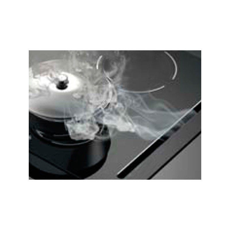 Plita cu aspiratie integrata La Cottura HW8S48CN, 4 zone de gatit, Touch Slider, Timer, Booster, 700 mc/h, Negru