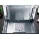 Plita cu aspiratie integrata La Cottura HW8S48CN, 4 zone de gatit, Touch Slider, Timer, Booster, 700 mc/h, Negru