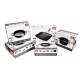 Gratar Olympia Supreme, 26 x 36 cm, multistratificat, aluminiu special pentru alimente, invelis cu titan antiaderent, negru