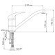 Set Smart Italia chiuveta Atlantic 51.10 + Baterie Quarmix, Avena UG94