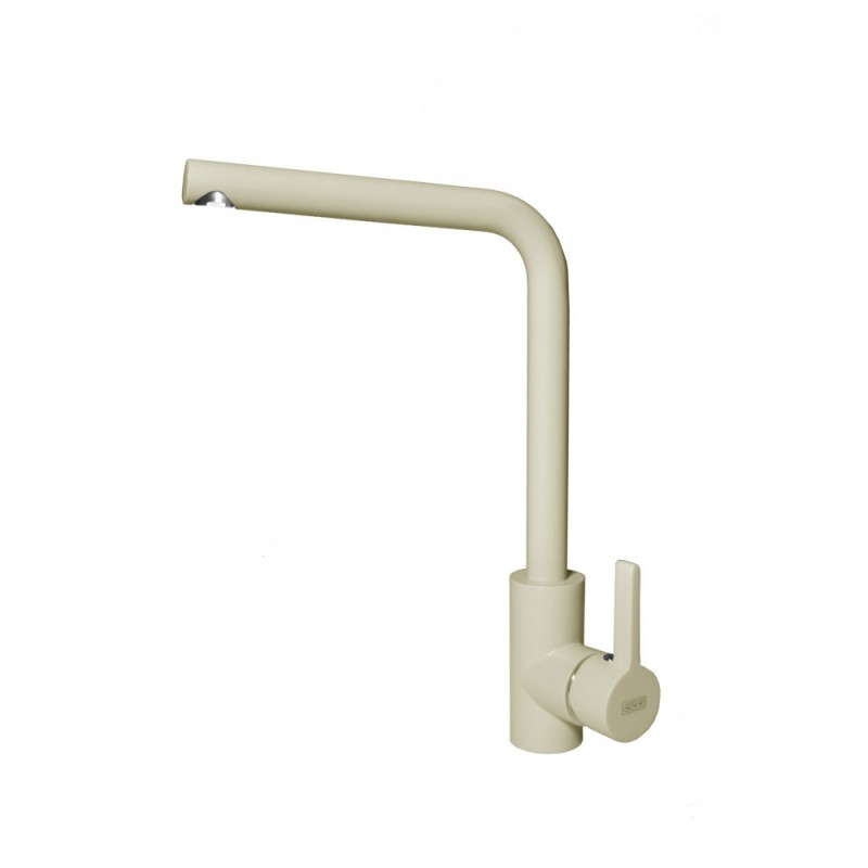Set Elleci chiuveta Quadra 105 + Baterie S01, Bianco Antico G62