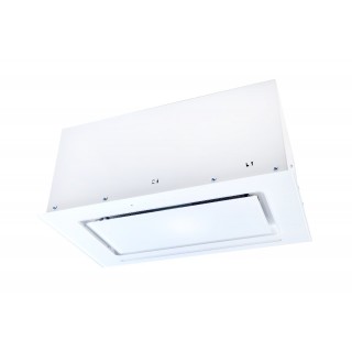 Hota incorporabila Creo Hit Line 52 cm, putere de absorbtie 480 mc/h, Touch Control, Telecomanda, Sticla alba