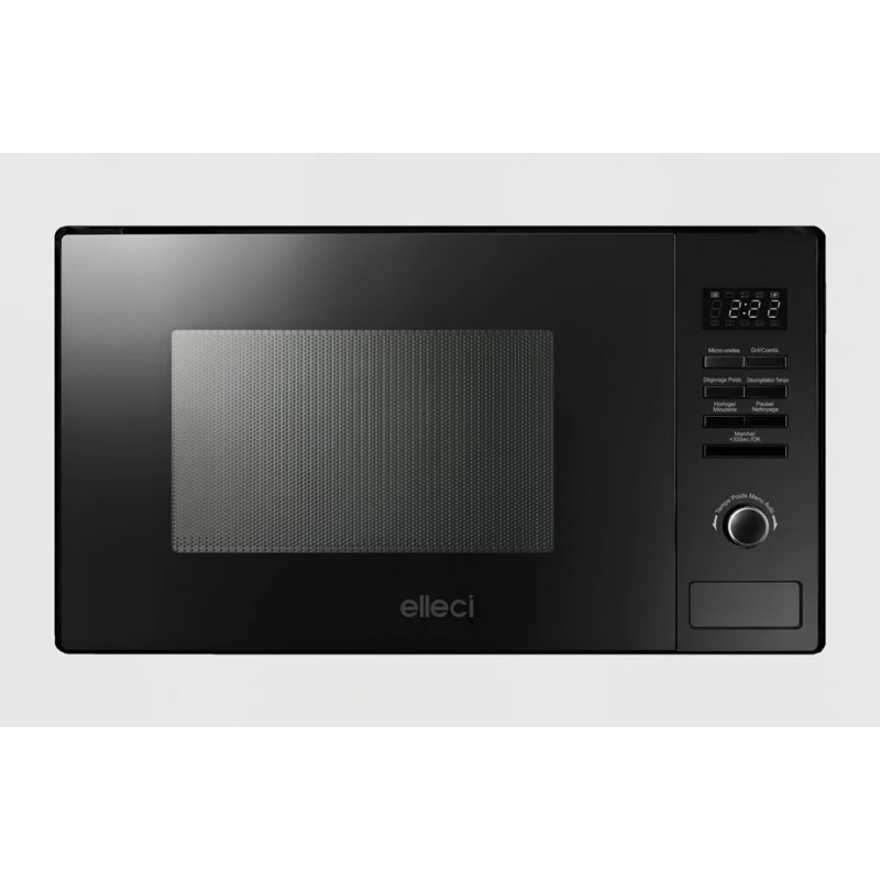 Cuptor cu microunde Elleci Plano MW, 600 x 390 mm, 10 functii, 28l, Bianco G68