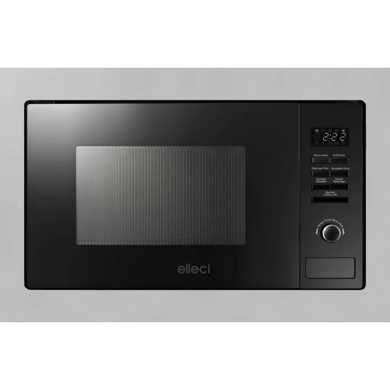 Cuptor cu microunde Elleci Plano MW, 600 x 390 mm, 10 functii, 28l, Aluminium M79