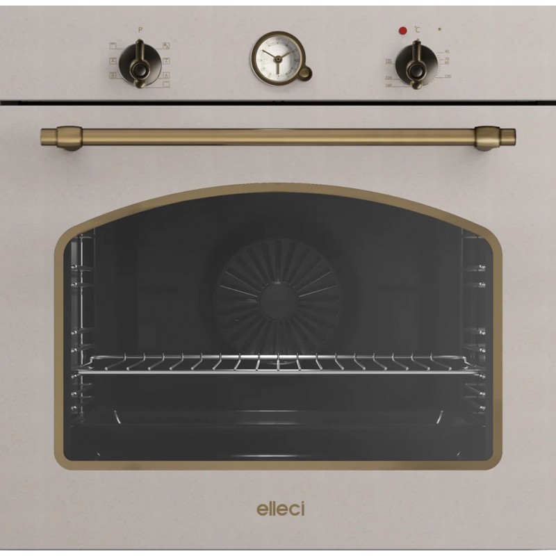 Cuptor electric Elleci Country 60 cm, Multifunctional, 80 l, Grill, Avena G51