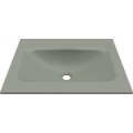 Chiuveta baie / Lavoar cu blat Elleci Vivo 60, 605 x 487 mm, finisaj Duratek, culoare DSG Sage