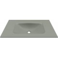 Chiuveta baie / Lavoar cu blat Elleci Vivo 90, 905 x 487 mm, finisaj Duratek, culoare DSG Sage
