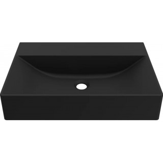 Chiuveta baie / Lavoar pe blat Elleci Puro T 60, 600 x 400 mm, finisaj Duratek, culoare DBK Black