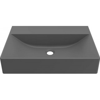 Chiuveta baie / Lavoar pe blat Elleci Puro T 60, 600 x 400 mm, finisaj Duratek, culoare DGR Grey