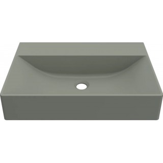 Chiuveta baie / Lavoar pe blat Elleci Puro T 60, 600 x 400 mm, finisaj Duratek, culoare DSG Sage