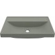 Chiuveta baie / Lavoar semi-incastrat Elleci Puro D 60, 600 x 400 mm, finisaj Duratek, culoare DSG Sage