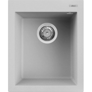 Chiuveta granit Elleci Quadra 100, Cloud K88, 410 x 500 mm
