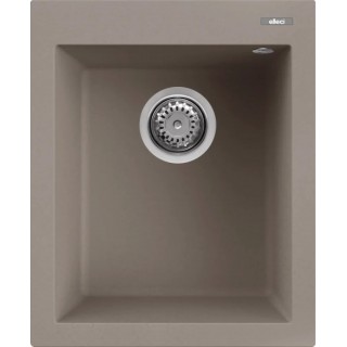 Chiuveta granit Elleci Quadra 100, Dove K89, 410 x 500 mm