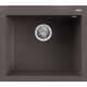 Chiuveta granit Elleci Quadra 105, Cocoa K87, 570 x 500 mm