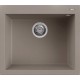 Chiuveta granit Elleci Quadra 105, Dove K89, 570 x 500 mm