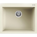 Chiuveta granit Elleci Quadra 110, Bianco Antico G62, 610 x 500 mm