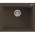 Chiuveta granit Elleci Quadra 110, Espresso G78, 610 x 500 mm