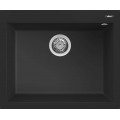 Chiuveta granit Elleci Quadra 110, Black K86, 610 x 500 mm