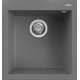 Chiuveta granit Elleci Quadra 102, Concrete K99, 470 x 500 mm