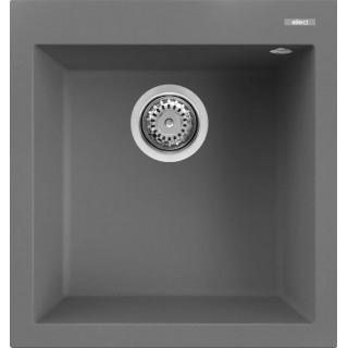 Chiuveta granit Elleci Quadra 102, Concrete K99, 470 x 500 mm