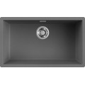 Chiuveta granit Elleci Zen 130, Concrete K99, 756 x 456 mm