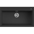 Chiuveta granit Elleci Best 360, Full Black G40, 860 x 510 mm