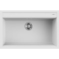 Chiuveta granit Elleci Best 130, White K96, 790 x 510 mm