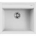 Chiuveta granit Elleci Best 105, White K96, 570 x 510 mm