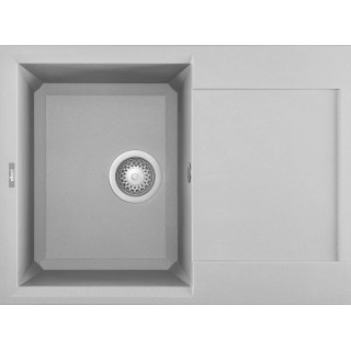 Chiuveta granit Elleci Easy 135, Nuvola M79, 680 x 500 mm, cuva reversibila