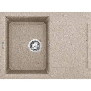 Chiuveta granit Elleci Easy 135, Avena G51, 680 x 500 mm, cuva reversibila