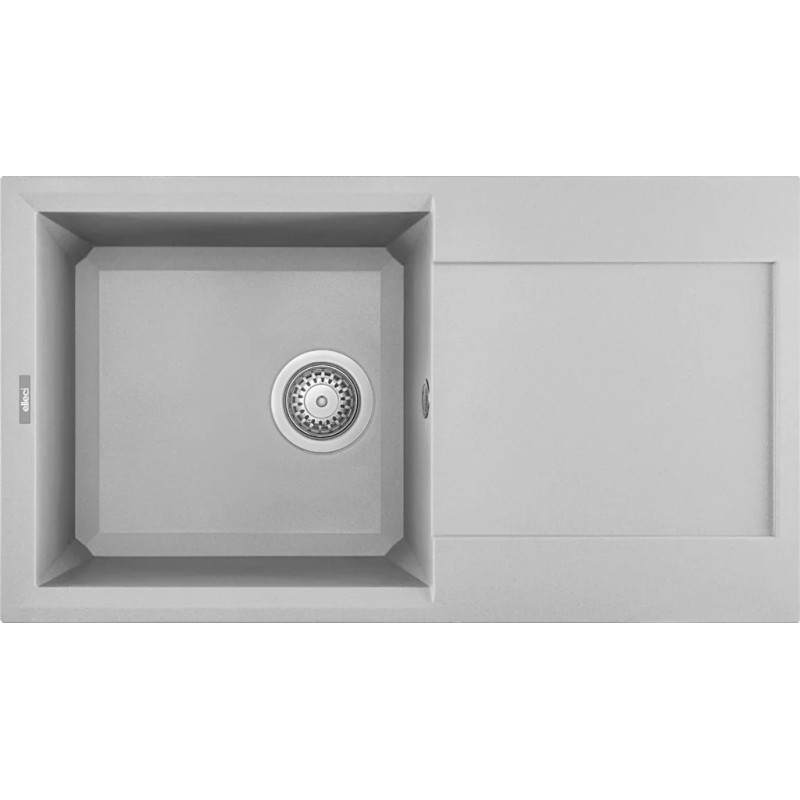 Chiuveta granit Elleci Easy 290, Nuvola M79, 780 x 435 mm, cuva reversibila