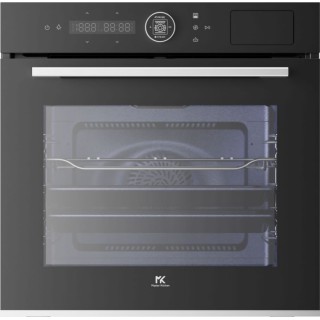 Cuptor electric Master Kitchen Supreme MK14 60 cm, multifunctional, gatire cu aburi, grill, 72 l, Sticla neagra