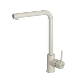 Baterie bucatarie Elleci Trail, Bianco Soft G39, monocomanda, cartus ceramic