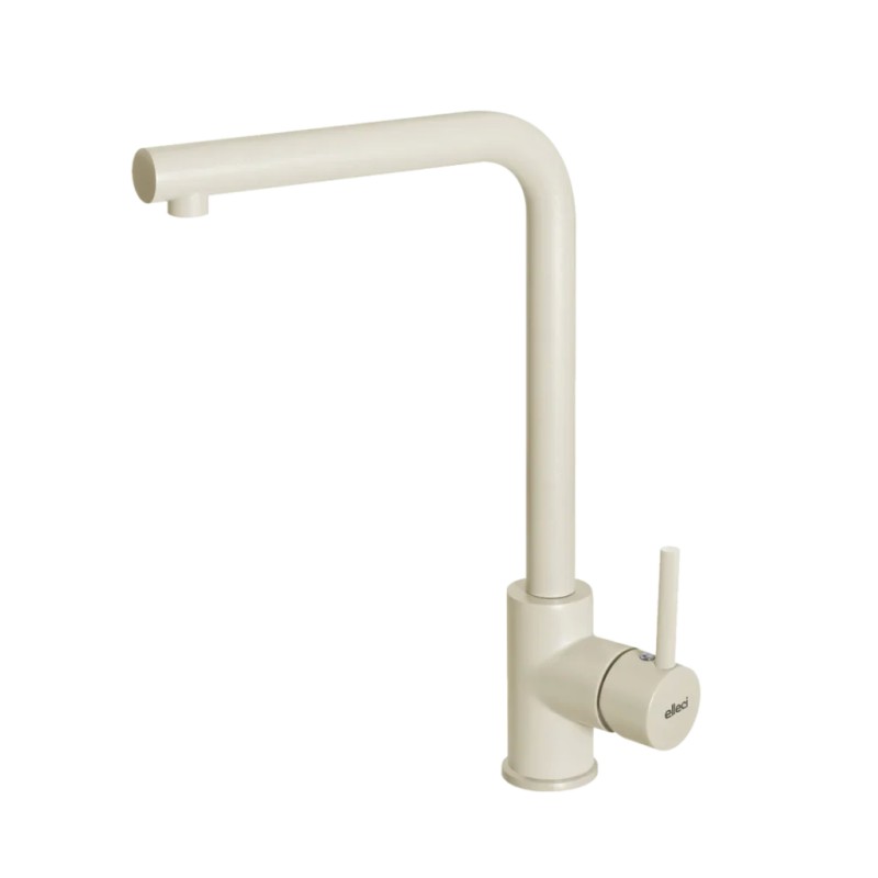Baterie bucatarie Elleci Trail, Bianco Antico G62, monocomanda, cartus ceramic