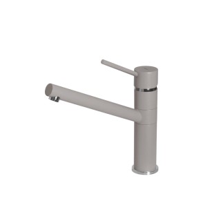 Baterie bucatarie Elleci Sava, Tortora G43, monocomanda, cartus ceramic