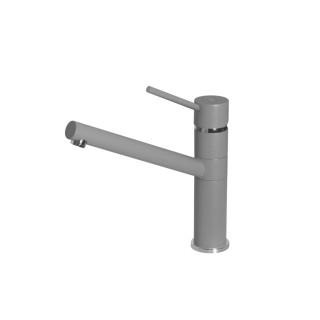 Baterie bucatarie Elleci Sava, Cemento G48, monocomanda, cartus ceramic