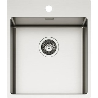 Chiuveta inox Elleci Compass 400, 440 x 510 mm, standard, satinat