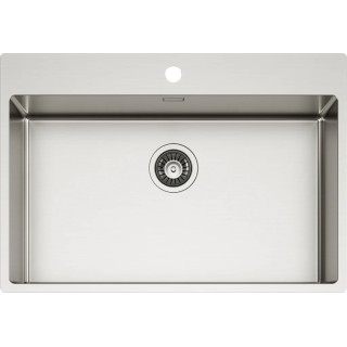 Chiuveta inox Elleci Compass 700, 740 x 510 mm, standard, satinat