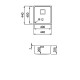 Chiuveta inox Elleci W-Square 400, 440 x 440 mm, standard, satinat