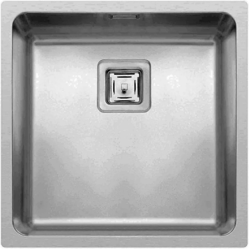 Chiuveta inox Elleci W-Square 400, 440 x 440 mm, standard, satinat