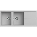 Chiuveta granit Elleci Unico 500, Cloud K88, 1160 x 510 mm, reversibila