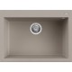 Chiuveta granit Elleci Quadra 120, Tortora G43, 700 x 510 mm