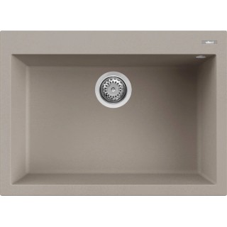 Chiuveta granit Elleci Quadra 120, Tortora G43, 700 x 510 mm