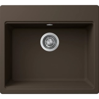 Chiuveta granit Elleci Time 105, Espresso G78, 570 x 510 mm